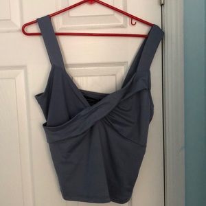 Urban outfitters periwinkle crop top